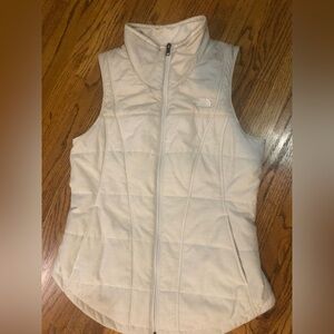 The North Face Light Beige Color Vest Sz S